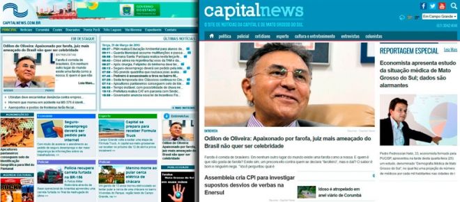 Capital News estreia novo layout para o site