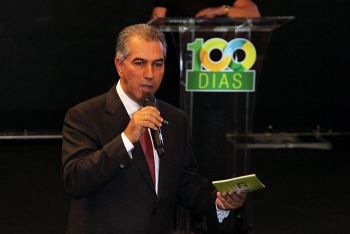 Aos 100 dias de governo, Reinaldo Azambuja destaca “Obra inacabada Zero” como meta para 2015