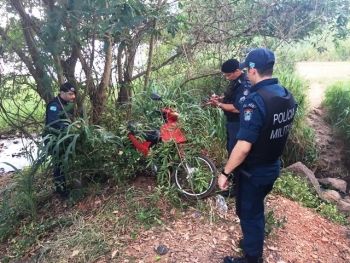 Moto abandonada em Jupiá gera denúncia a Polícia Militar
