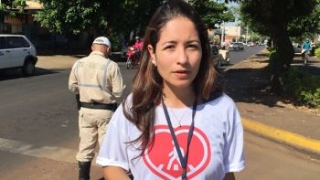 Semutran e Deptran realizam blitz educativa em comemoração a 10ª Semana Municipal de Trânsito