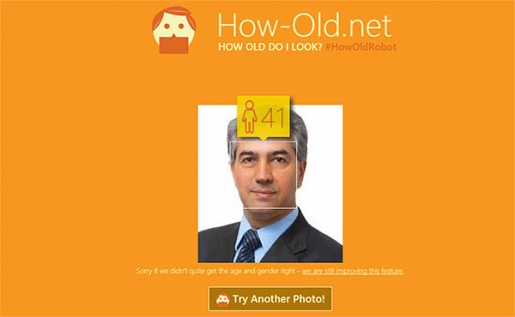 Site avalia quantos anos voc&ecirc; parece ter