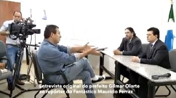 Gilmar Olarte divulga entrevista concedida ao Fantástico