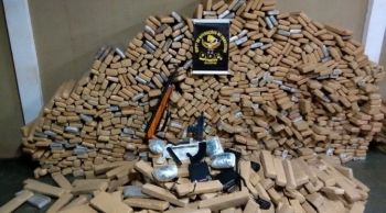 maconha apreendia pelo DOF em Maracaju