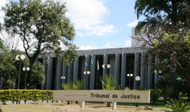 Foto ilustrativa da fachada do Tribunal de Justiça, TJ, TJMS