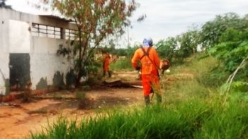 Máquinas e operários prepararam a Poliesportiva para ser de novo a casa do Galo no estadual
