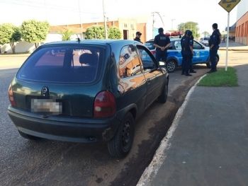 carro apreendido em tres lagoas