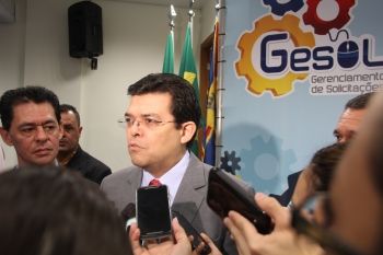 lan&ccedil;amento gesol da seintrha prefeito Olarte