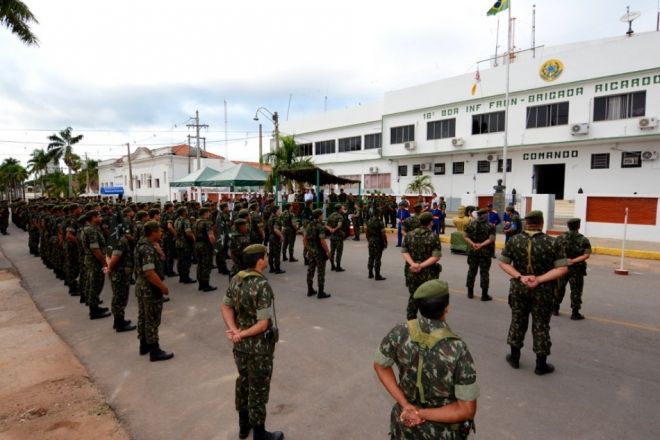 Retomada de Corumbá é lembrada em solenidade na 18ª Brigada de Infantaria