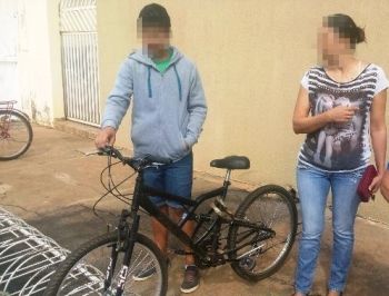 Ladrão devolve bicicleta após furto