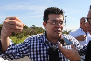 Olarte pede que obras da BR163 fiquem paradas