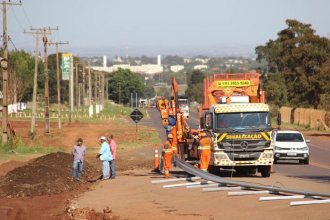 Olarte pede que obras da BR163 fiquem paradas