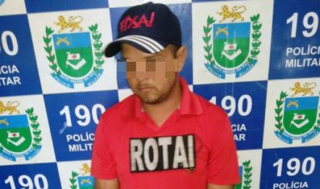 Homem é flagrado pela ROTAI fumando maconha perto de crianças
