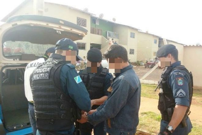 PM detém jovens com drogas no Residencial Novo Oeste em Três Lagoas