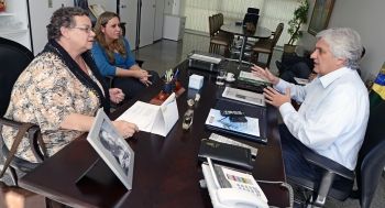 Reitora UFGD visita Delcídio