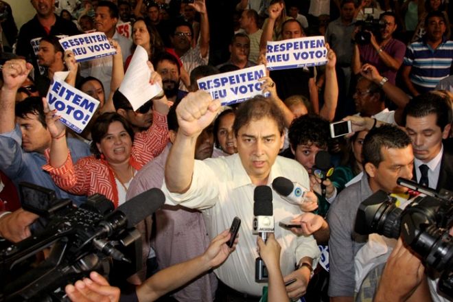 Bernal durante processo de cassação na câmara