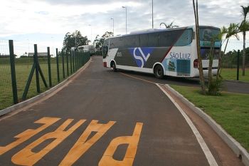 Foto ilustrativa da rodovi&aacute;ria, terminal rodovi&aacute;rio, Senador Ant&ocirc;nio Mendes Canale, transporte intermunicipal, rodovi&aacute;ria nova, &ocirc;nibus rodovi&aacute;rio 