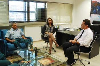 Senai e PM discutem parceria 