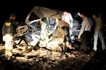 Grave acidente mata sete pessoas em Nova Andradina