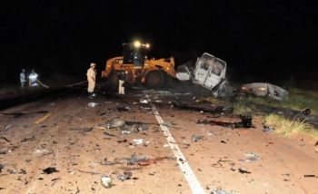 Grave acidente mata sete pessoas em Nova Andradina