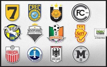 Times da Série A do Estadual "ganham" novos escudos
