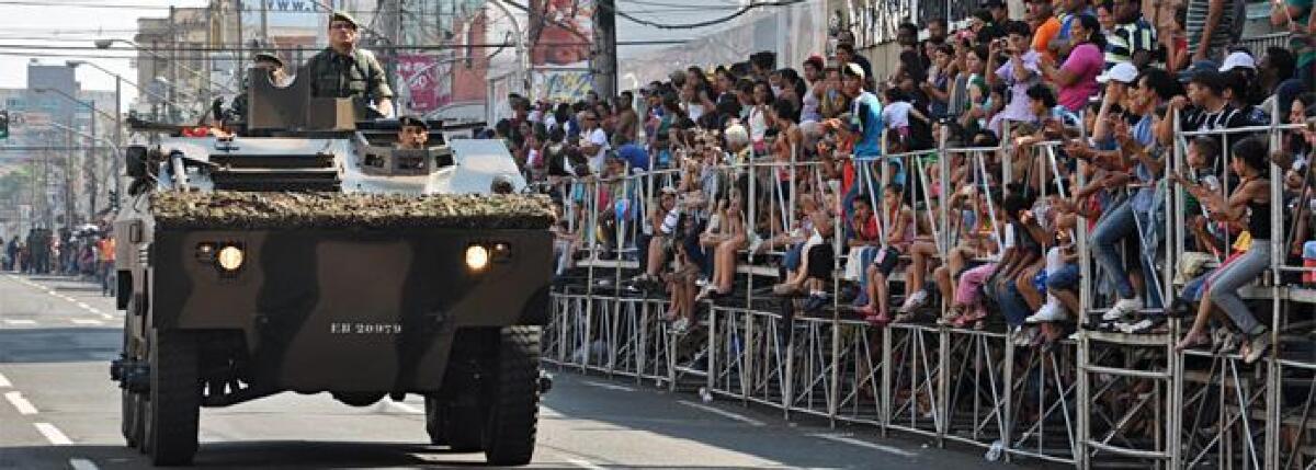 Foto ilustrativa de desfile, sete de setembro, 7 de setembro, independência, desfile militar