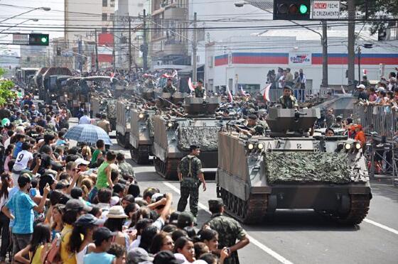 Foto ilustrativa de desfile, sete de setembro, 7 de setembro, independência, desfile militar