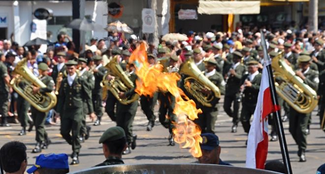 Foto ilustrativa de desfile, sete de setembro, 7 de setembro, independ&ecirc;ncia, desfile militar
