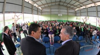 Escola estadual reformada por presidiário é inaugurada em Campo Grande