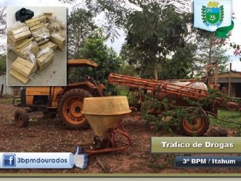 Mais de 520 kg de drogas é apreendido pela PM 