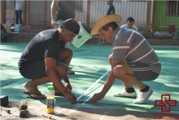 Volunt&aacute;rios realizam reforma e levam alegria ao setor de sa&uacute;de mental da Santa Casa