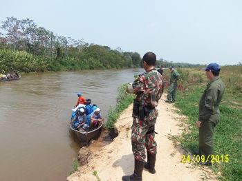  PMA e Policiamento Aéreo combatem crimes ambientais com helicóptero no Pantanal