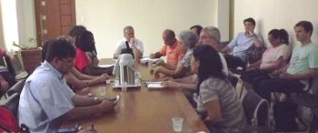  Movimentos sociais se reuniram com arcebispo de Campo Grande dom Dimas