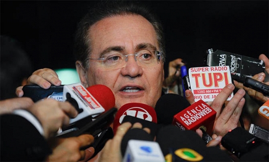 Senado foi pego de surpresa com a prisão do senador Delcídio, afirma Renan Calheiros