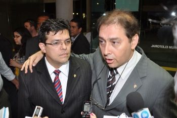 Alcides Bernal e Gilmar Olarte