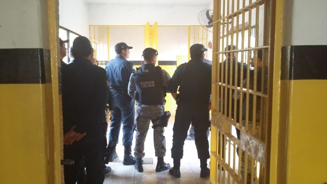 “Operação Pente Fino” é realizada em Estabelecimento Penal Máximo Romero