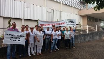 Funcionários do Hospital Auxiliadora começam greve por falta de 13º salário