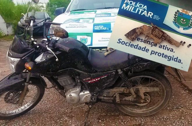 Ladrões de moto morrem em confronto com a PM de Corumbá