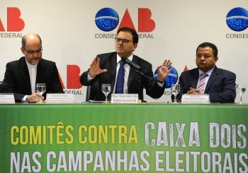 Comitês da OAB e CNBB fiscalizarão caixa 2 em todos o país durante eleições