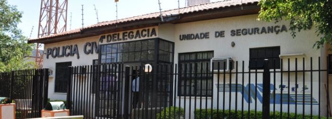 Foto da fachada da delegacia, 4a Delegacia, 4a DP, DP das Moreninhas, Unidade de Segurança IV