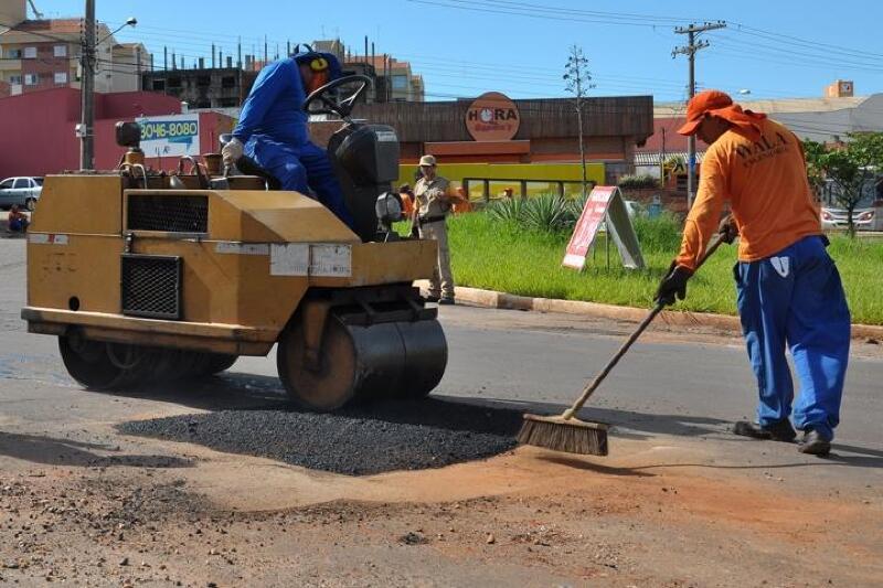 Equipes estarão nas ruas iniciando a operação de tapa-buracos pela cidade