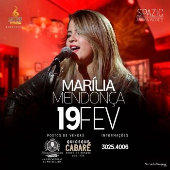 Marília Mendonça realiza show em Campo Grande