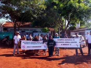 Contra dengue, Prefeitura de Dourados inspecionou imóveis nas aldeias