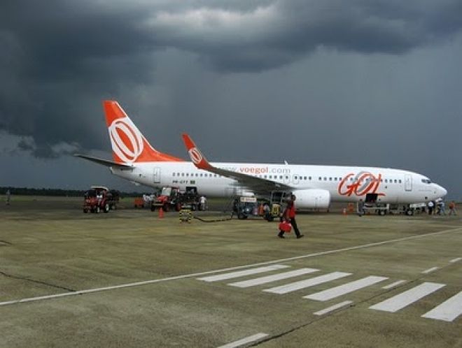Chuvas exigem que aeronaves operem por instrumento no aeroporto da Capital