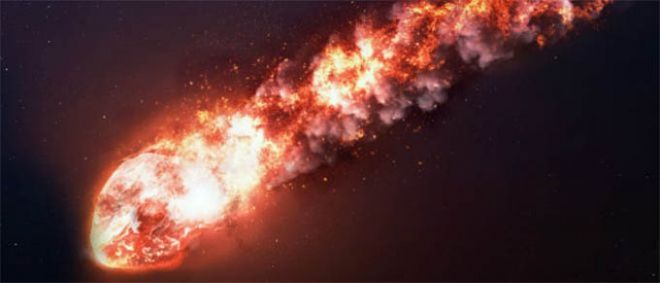 'Bola de fogo' explode a mil quilômetros da costa do Brasil sobre o oceano Atlântico