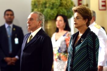 Presidente Dilma Rousseff e vice Michel Temer