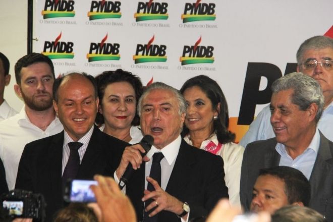 Cúpula do PMDB de MS exige de Temer a saída imediata do governo de Dilma