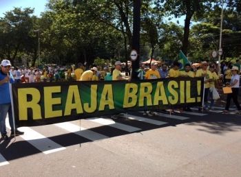 Protesto de 15/03/2016 em Campo Grande