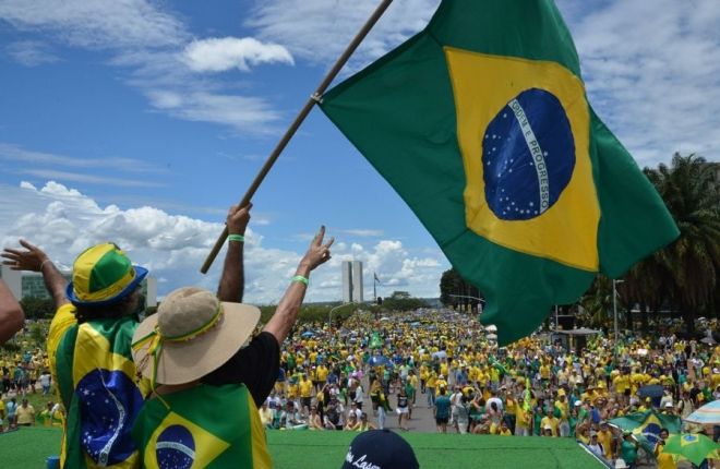 13/03/2016 - Manifestação contra o governo em Brasília