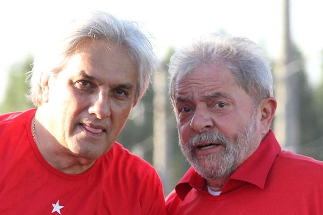 Delc&iacute;dio e Lula