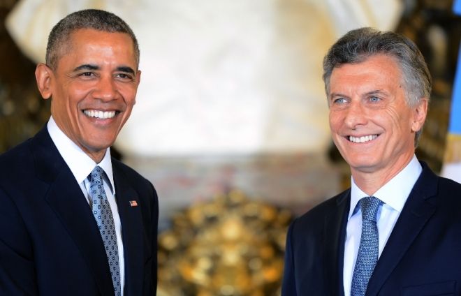 Obama e Macri